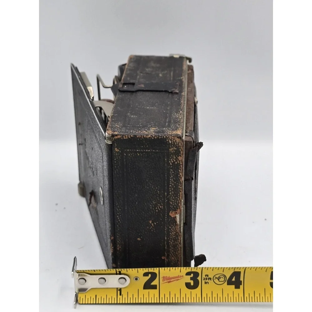 Eastman Kodak Nagel Recomar 33 9x12 Folding Camera w/ 135mm f4.5 Lens, For Parts